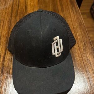 Black Mesh Logo Cap